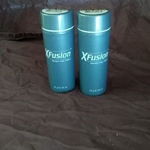 X-fusion keratin hair fibers 25gr med.brwn